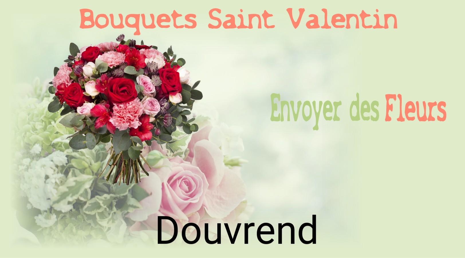 Roses de Saint-Valentin livrées à Douvrend
